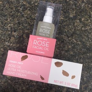 Rose Facial Oil and Moisturizer Bundle